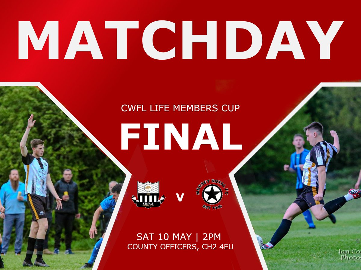 MATCHDAY! ⬛️⬜️

The stage is set, the stakes are high, and the lads are ready to give it their all. We need your support to bring the cup back to Kelsall!

Let’s make it a day to remember—come down, bring your friends and family, and cheer the team on to victory!

Up the Sall!
