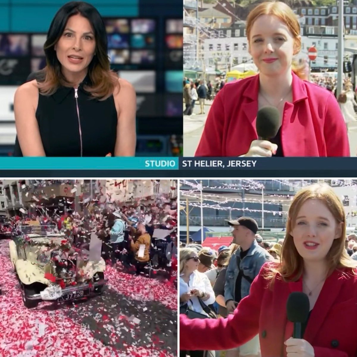 Yesterday marked 80 years since Liberation Day in Jersey and Guernsey, commemorating the end of the German occupation during World War II. 

Proud to have been able to cover such an important anniversary for ITV National News. Full report now on <a href="/ITVX/">ITVX</a> itv.com/watch/itv-even…