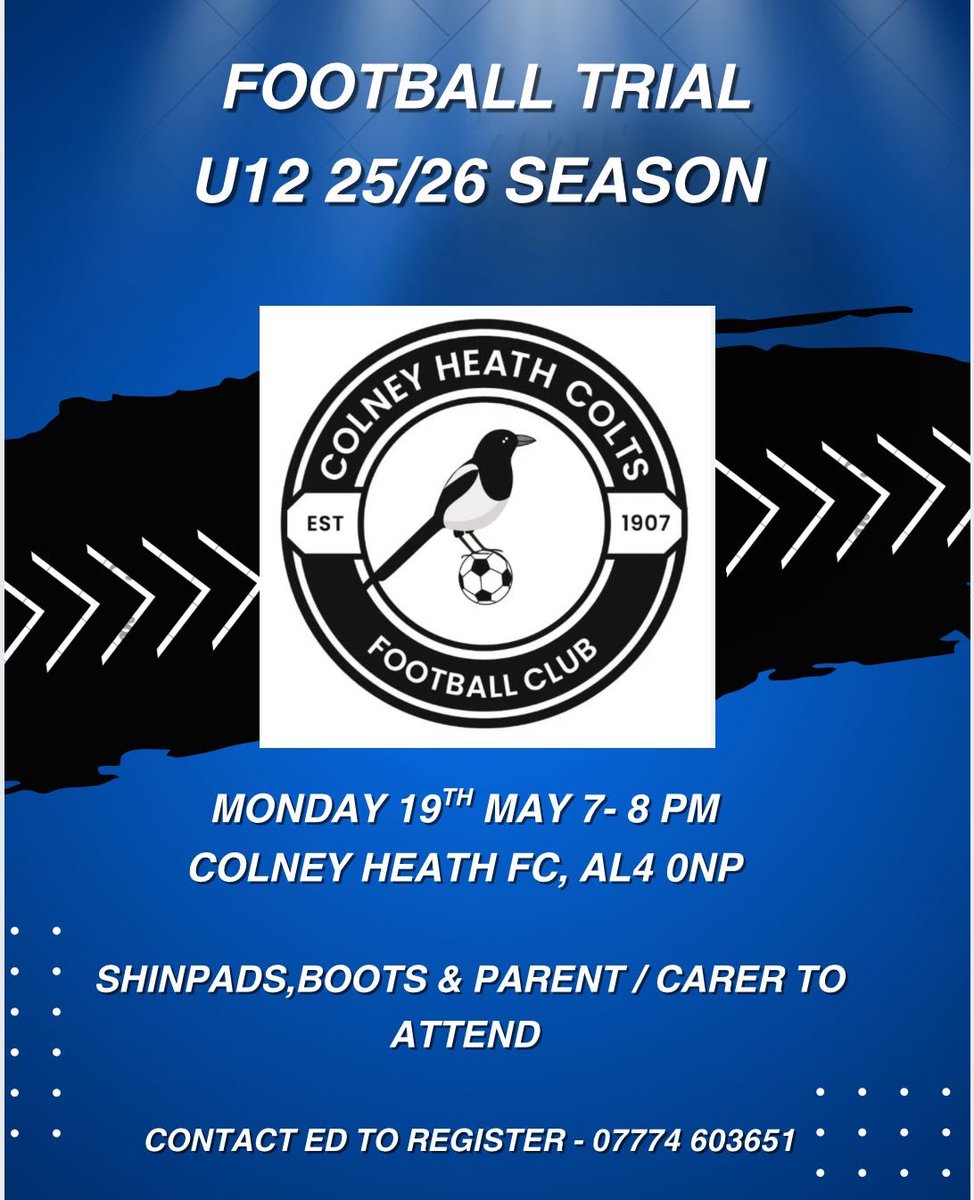 Colney Heath FC U16 Magpies (@colneyheathu13) on Twitter photo 