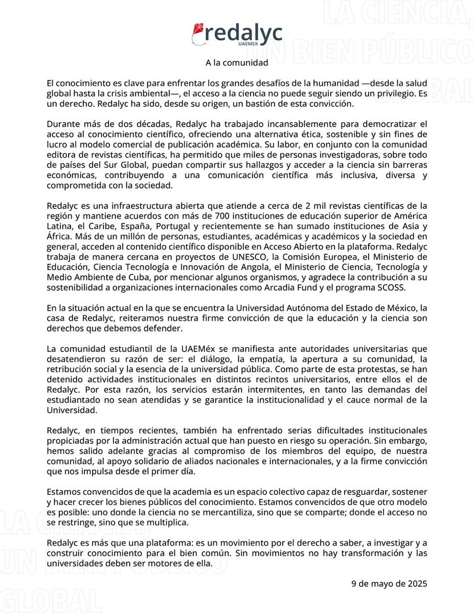 Redalyc (@redalyc) on Twitter photo 