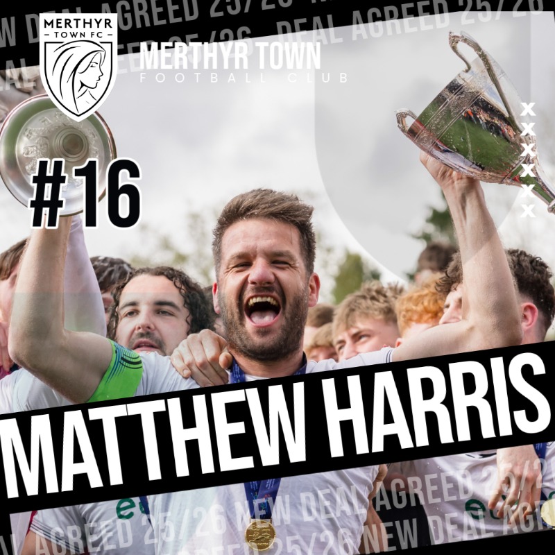 The Martyrs (@merthyrtownfc) on Twitter photo ยฉ๏ธ ๐๐๐ ๐๐ ๐๐ฅ๐ฅ๐๐ง ๐๐ค๐ข๐ข๐๐ฉ๐จ.....
Club legend and title-winning captain, Matthew Harris, commits to the 2025/26 season as he leads the Martyrs into the exciting new challenge in the National League system!
#OurTownOurClub | <a href="/00harrm1/">Matthew Harris</a> ยฉ๏ธ ๐๐๐ ๐๐ ๐๐ฅ๐ฅ๐๐ง ๐๐ค๐ข๐ข๐๐ฉ๐จ.....
Club legend and title-winning captain, Matthew Harris, commits to the 2025/26 season as he leads the Martyrs into the exciting new challenge in the National League system!
#OurTownOurClub | <a href="/00harrm1/">Matthew Harris</a>