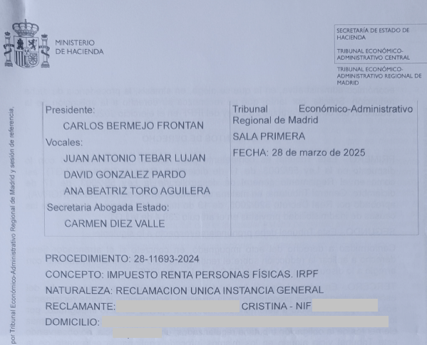 jm_salcedo's tweet photo. Para el turno de domingo ☕️

TEAR de Madrid: es posible aplicar la reducción del IRPF por el arrendamiento de vivienda a estudiantes durante el curso académico
https://t.co/DBvEfgc7L5

📢 Recibida resolución del TEAR de Madrid que estima aplicable la reducción del 60% IRPF por el arrendamiento de vivienda a estudiantes durante el curso lectivo.
⚠️ El TEAR sigue en este punto la interpretación del TSJ de Madrid.
💪 Resolución que abre la puerta a recurrir las liquidaciones en las que Hacienda quite la reducción, y también a solicitar la devolución de ingresos indebidos por los últimos ejercicios.
🎯 #SalcedoTaxLitigation