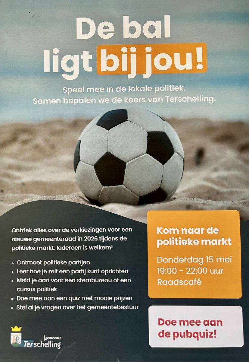 Politieke markt #Terschelling
