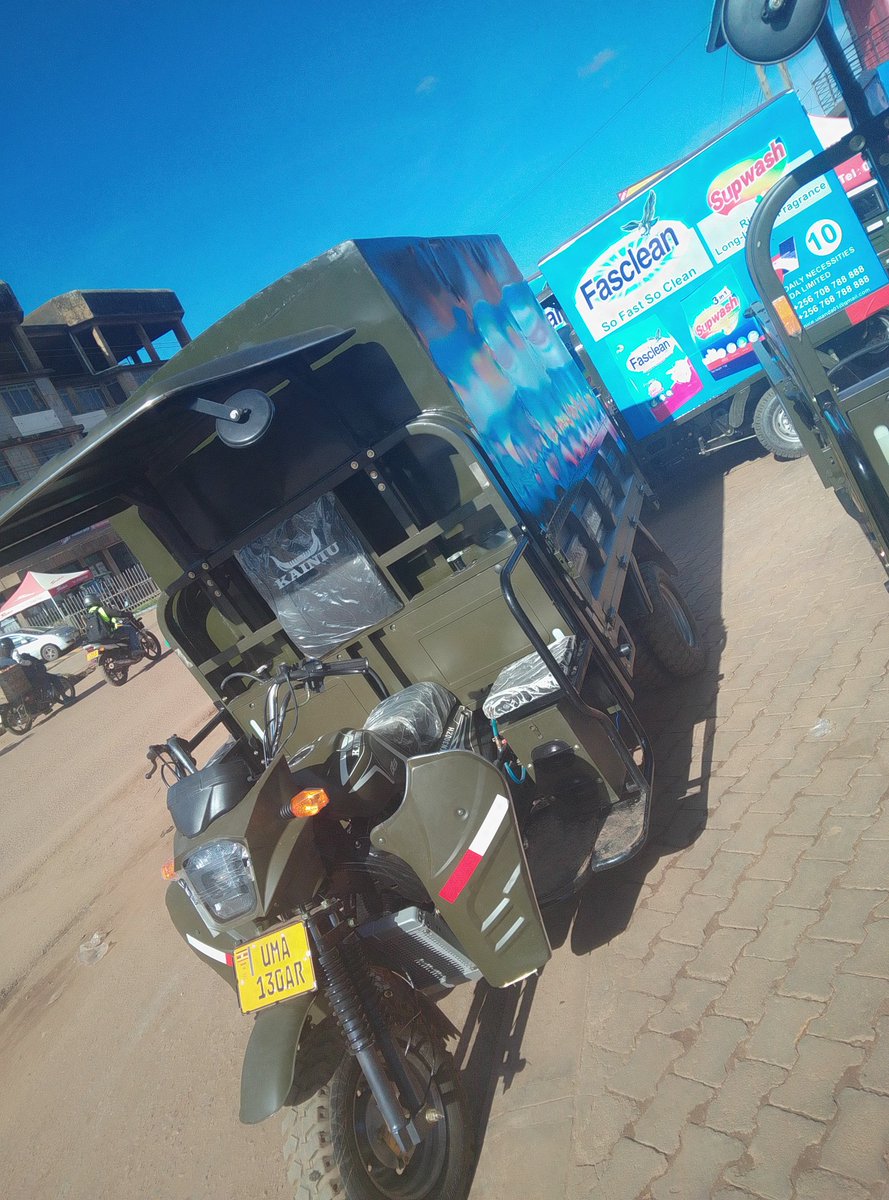 KAINIUUganda's tweet photo. !!... #TUKUTUKU ..AVAILABLE ON CASH AND LOAN SCHEME...!!
#TRICYCLES
BEST MACHINES, BEST LOAN SCHEMES
GET INTEREST #FREE LOANS..!!
DM/CALL/WHATSAPP: 0784306546/0705205015 https://t.co/yyvlhvLRtU