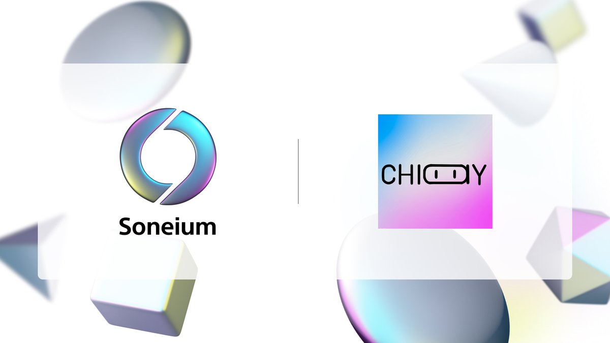 soneium's tweet image. 💿 @Chiay_NFT is coming to Soneium! 🎉
Chiay is a one-of-a-kind project that combines:
👥 PFP Collection
👾 Gaming Platform
🎭 Entertainment Experience
This marks a powerful step for innovation on Soneium — blending creativity, gaming, and community in one project.
Stay tuned…