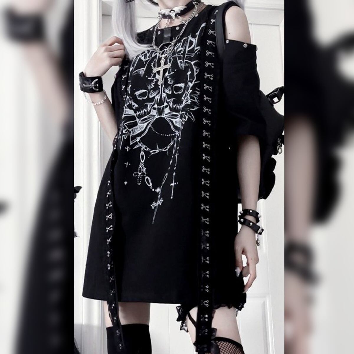 Maidens_Reve's tweet image. 💕Maiden's Rêve
    プレゼントキャンペーン°˖✧

🎁サブカルオープンショルダーTシャツワンピース🎁
maidensreve.kawaiishop.jp/items/106764074

🎀参加条件🎀
→@Maidens_Reveをフォロー
→このツイートをRT

🎀締め切り🎀
　6月10日

❣ご希望のカラーをコメント/引用RTで当選確率アップ❣