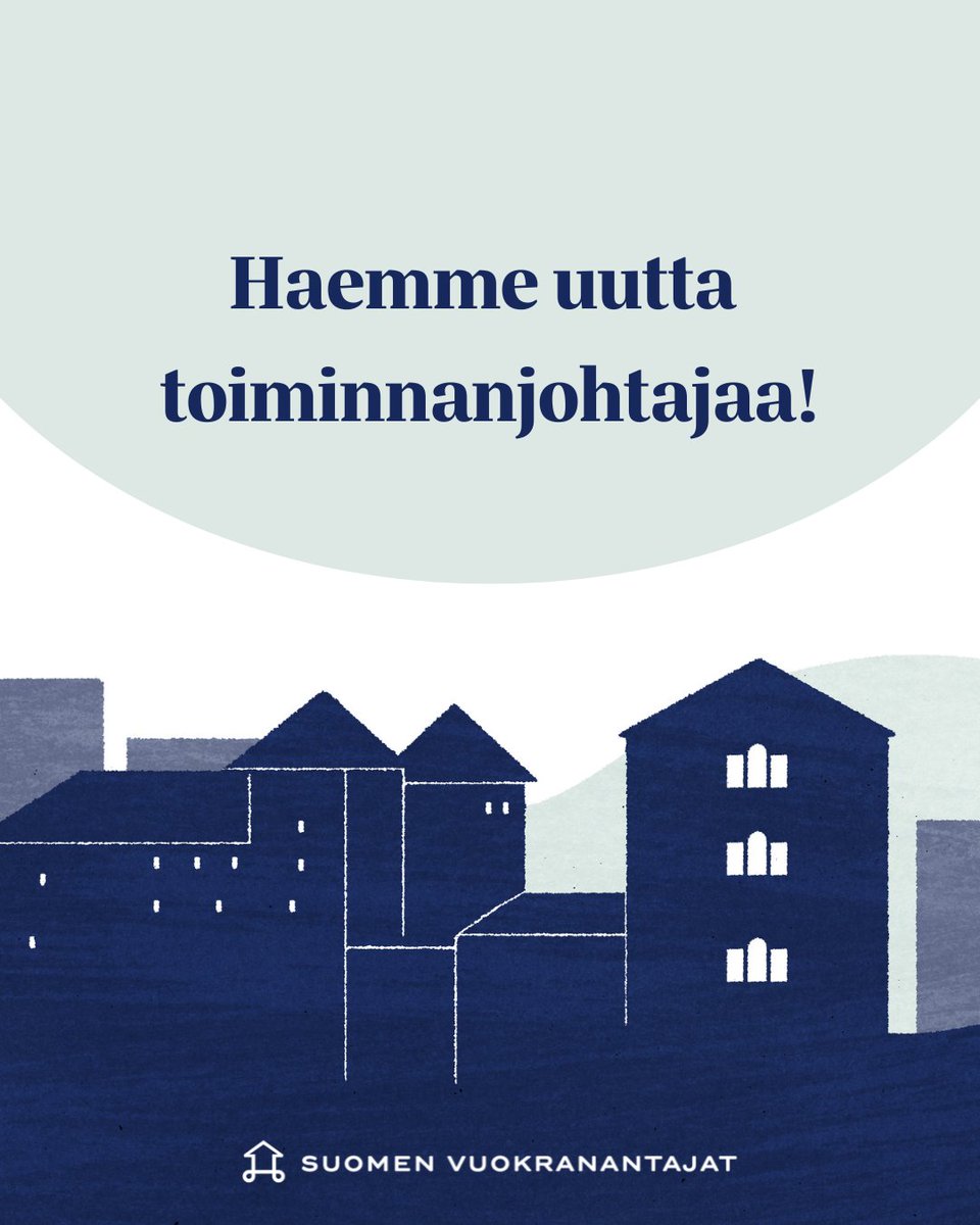 Tule johtamaan vaikuttavaa järjestöä: haemme uutta toiminnanjohtajaa! 💪

👉 Lue lisää ja hae: vuokranantajat.fi/uutiset/haemme…