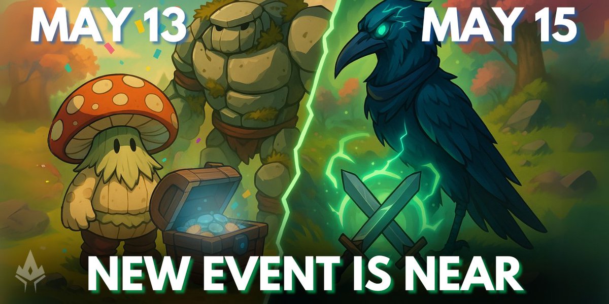 Dates locked. Pay attention. 🔥

• May 13th: Spring Airdrop ENDS. Reward Claiming BEGINS.
• May 15th: New Event STARTS.

Finish strong. Claim winnings. Prepare for what's next.
The cycle continues.