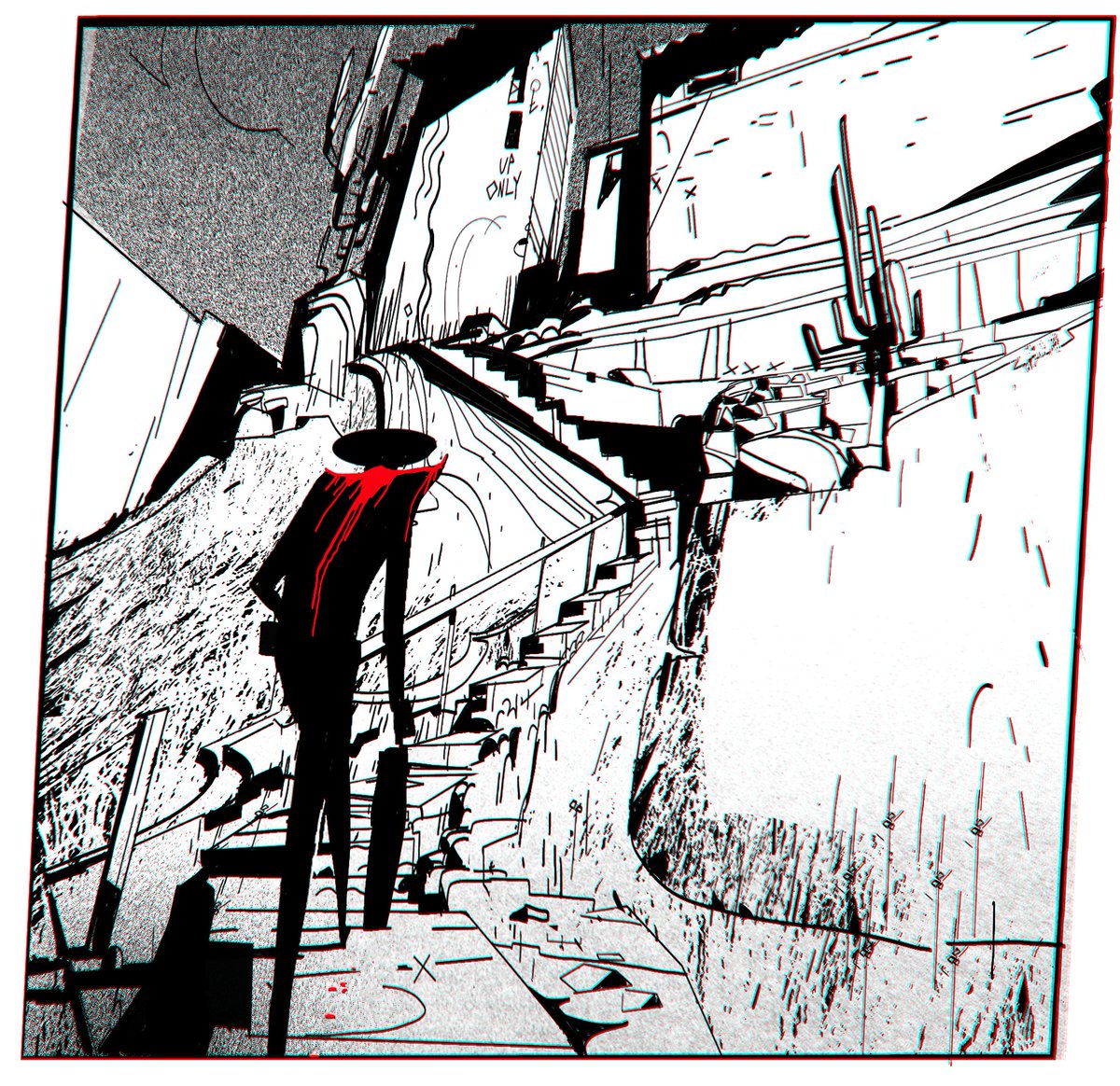 Bloody is the path to "up only"