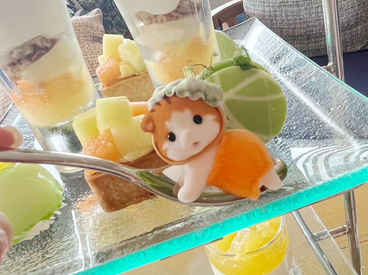 May'n spaceの前にメロンアフヌン🍈