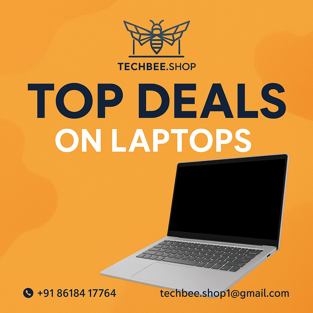 TechbeeShop's tweet image. Unbeatable Laptop Deals at Techbee! Premium performance. Refurbished prices