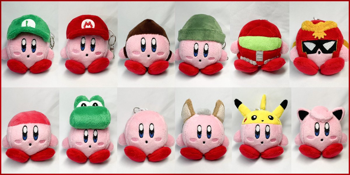 Giveaway time!!! Kirby Keychains are finally here 🎉 Doing another giveaway on my IG too (you can enter both 👀). 

-Must be following and repost this post 
-Open to international followers
-1 random winner will be chosen on June 1st, can choose 1 keychain of their liking