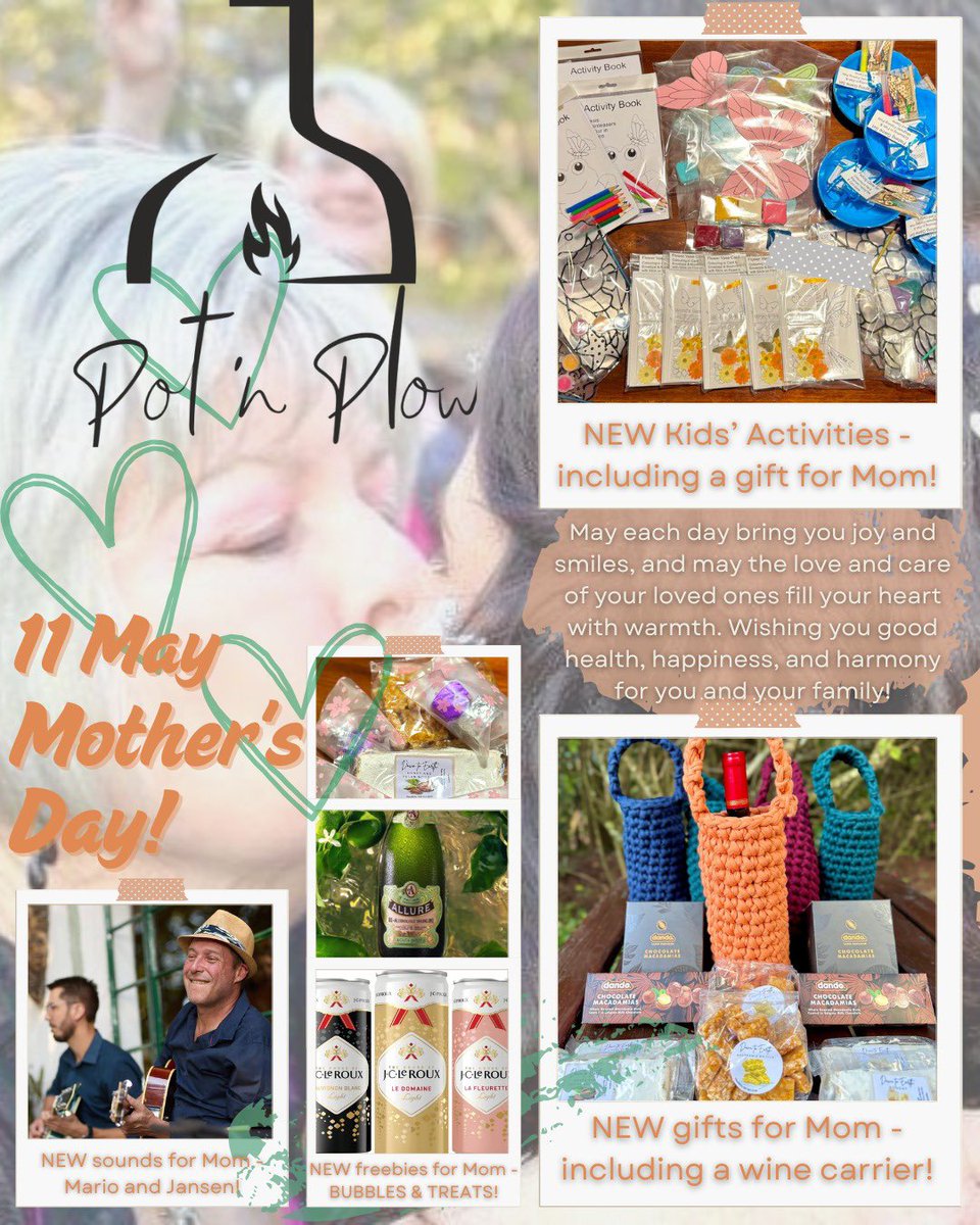 n_plow's tweet photo. We are 3/4 booked up.
We won’t be taking walk-ins until late afternoon, so make sure to book your table!
**Mom’s gifts are for lunch’s booked tables only
#MothersDay2025 #potnplow #livemusic #kidsactivities #fullmenu #freegiftformom #visitmagoebaskloof #love_limpopo https://t.co/huiHpTVATs
