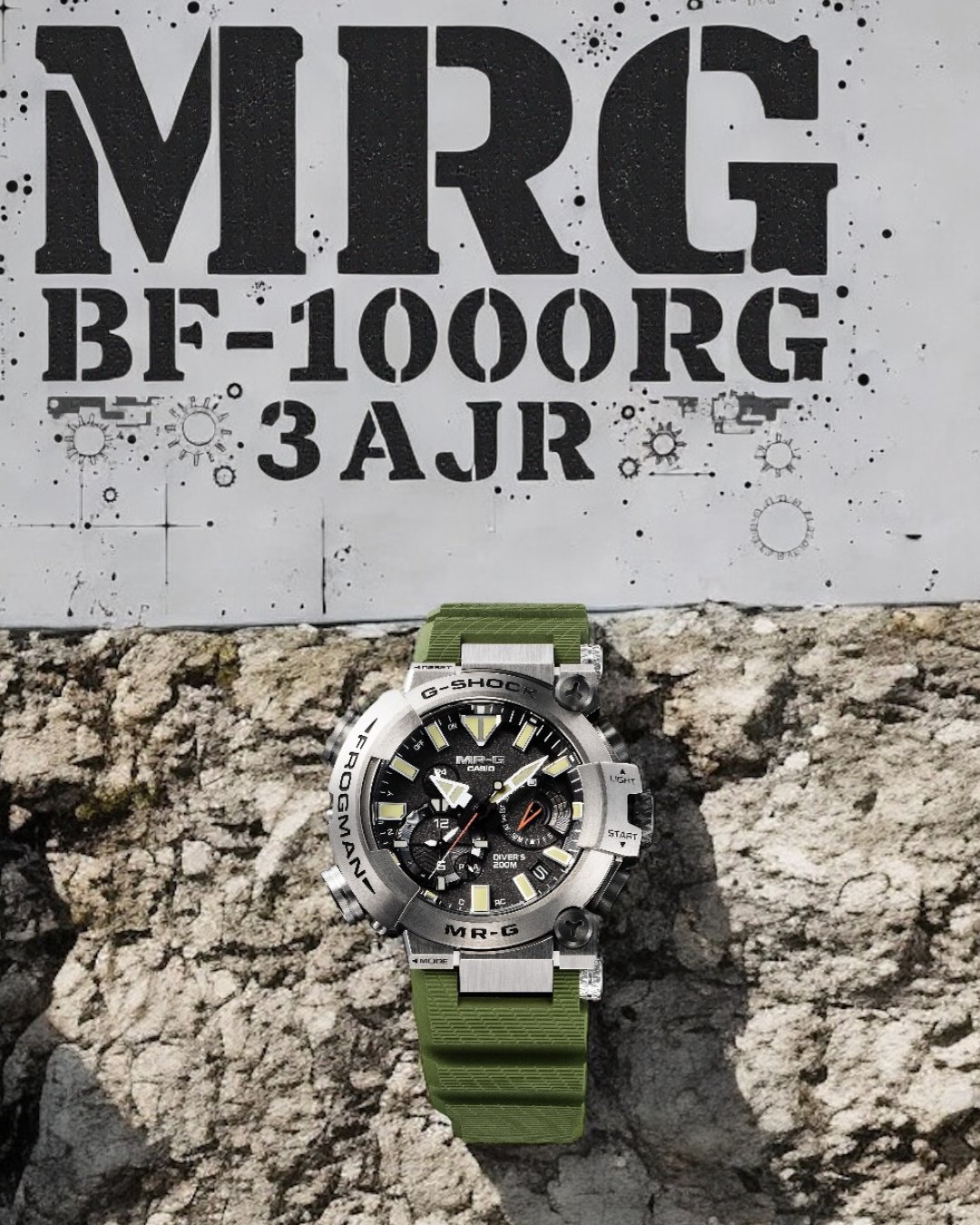 MR-G FROGMAN MRG-BF1000RG-3AJR ラバーバンド MR-G FROGMAN MRG