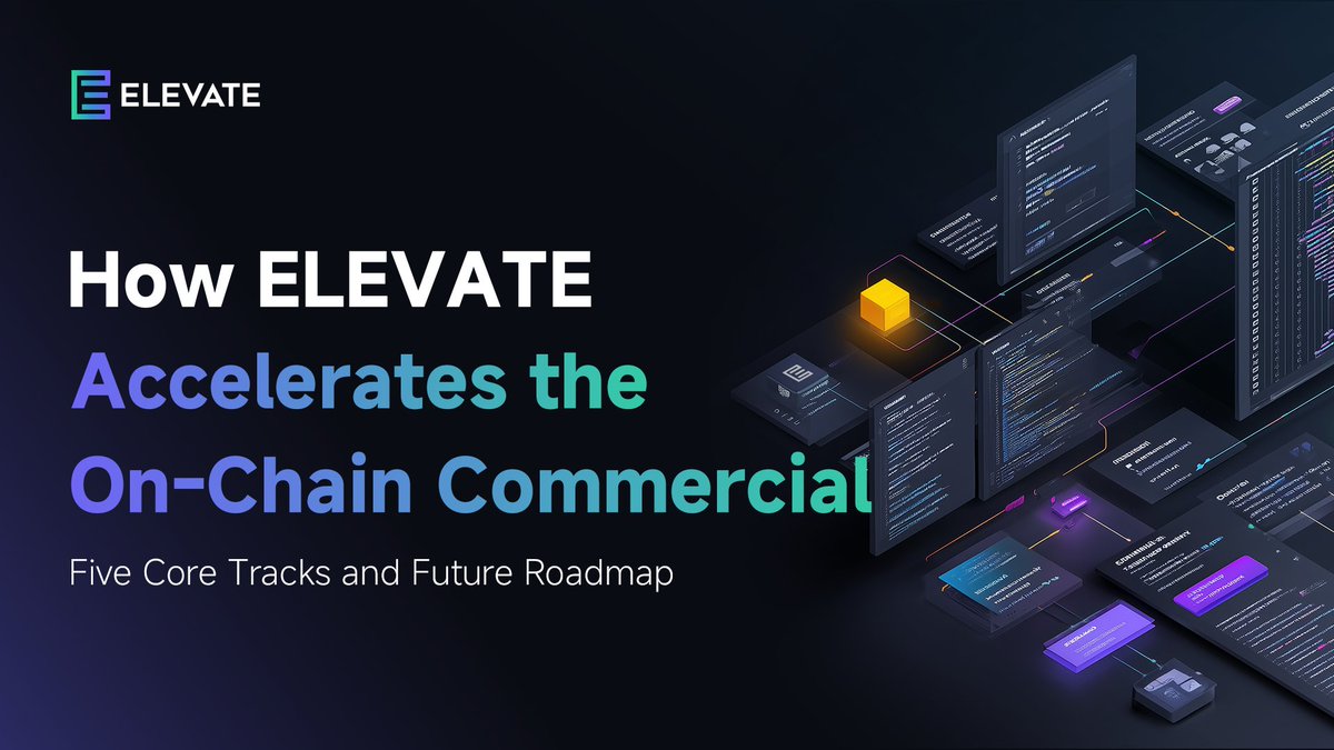 ELEVATE_ENI's tweet photo. 🚀 Introducing ELEVATE
an enterprise-grade Web3 incubation platform🌐
 
From BusinessFi to RWA, AI+Web3, ShopFi &amp; ToyFi, ELEVATE bridges real-world value with onchain innovation.  

🔗 Dive in:
https://t.co/0N1miokj39… 

#Web3 #Blockchain #ELEVATE #ENI https://t.co/VLu1KRAhyr