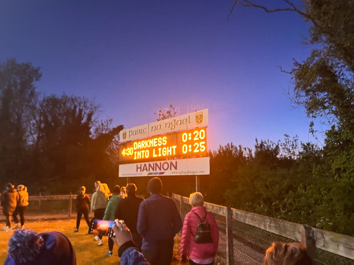 Walking together for Darkness into Light, Aghagallon.  #DIL2025