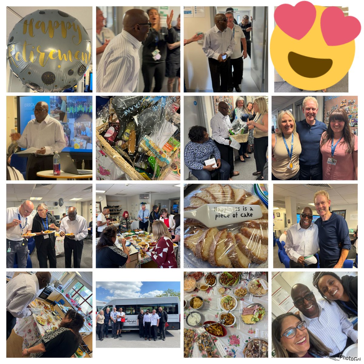 Kate Hazelwood (@katehazelwood4) on Twitter photo The loveliest of afternoons celebrating the retirement of one of our beloved drivers who has given us years of committed and loyal service... <a href="/AlbrightCentre/">Albright Education Centre</a> staff, pupils and even ex employees returned to wish him a well-deserved retirement 🫶 The loveliest of afternoons celebrating the retirement of one of our beloved drivers who has given us years of committed and loyal service... <a href="/AlbrightCentre/">Albright Education Centre</a> staff, pupils and even ex employees returned to wish him a well-deserved retirement 🫶