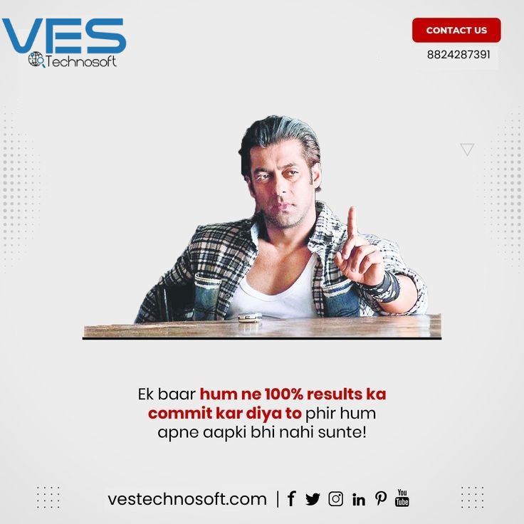 VES_Technosoft's tweet image. 💥 “Ek baar hum ne 100% results ka commit kar diya, toh phir hum apne aapki bhi nahi sunte!” 💯
At VES Technosoft, we deliver what we promise — no excuses, only results. 🚀
📞 8824287391 | 🌐 vestechnosoft.com
#VEStechnosoft #TechWithCommitment #DigitalSolutions