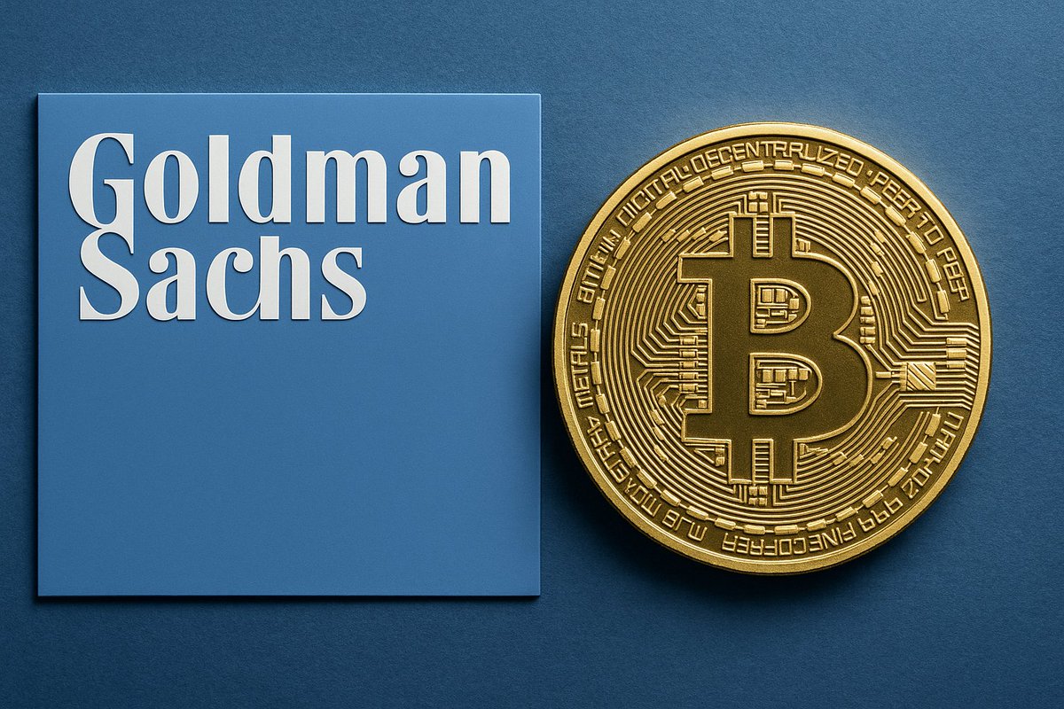 🚨 JUST IN: Goldman Sachs reveals $1.65 billion in Bitcoin exposure through  spot ETFs.