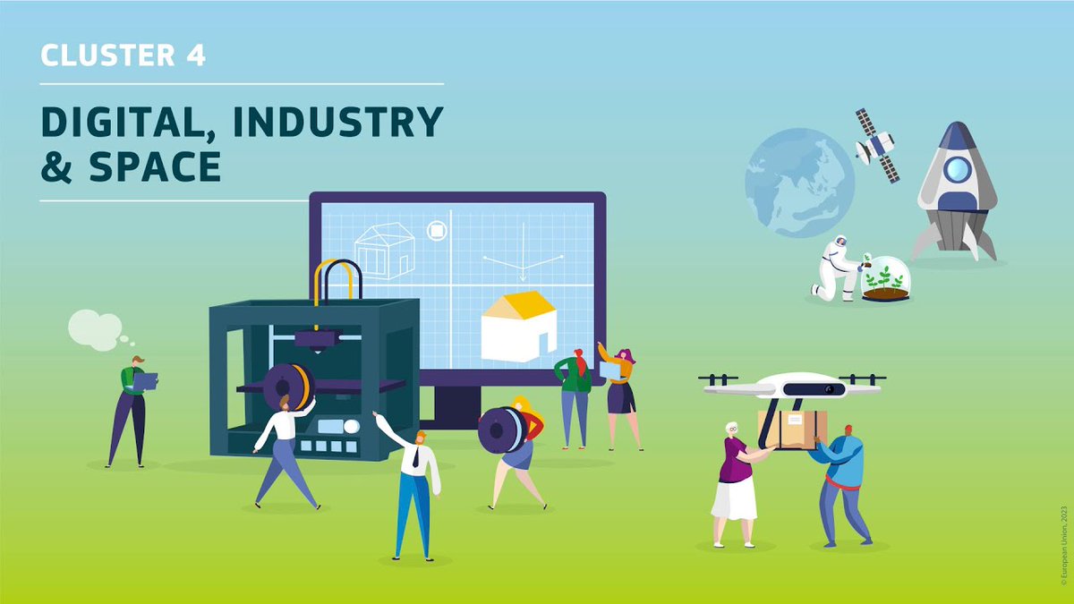 🎯 21. maijā aicinām piedalīties mūsu rīkotajā "Apvārsnis Eiropa" 4. klastera ”Digitālā joma, rūpniecība un kosmoss” informācijas dienā. Reģistrējies pasākumam 👉  lzp.gov.lv/lv/notikums/ap…