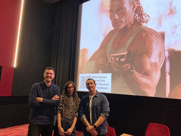 Kung Fu Movie Guide (@kfmovieguide) on Twitter photo New #KFMGPod out now! 🔥 Talking all things #HardTarget, <a href="/JCVD/">Jean-Claude Van Damme</a> and #JohnWoo with lead film critic at <a href="/theipaper/">The i Paper</a>, #ChristinaNewland, and #LifeOfAction author, <a href="/TheMikeFury/">Mike Fury</a>, recorded live at <a href="/NovaWoking/">Nova Cinema</a> as part of the <a href="/BFI/">BFI</a> #ArtOfAction season.
.
🔊 bit.ly/KFMGPodChristi… New #KFMGPod out now! 🔥 Talking all things #HardTarget, <a href="/JCVD/">Jean-Claude Van Damme</a> and #JohnWoo with lead film critic at <a href="/theipaper/">The i Paper</a>, #ChristinaNewland, and #LifeOfAction author, <a href="/TheMikeFury/">Mike Fury</a>, recorded live at <a href="/NovaWoking/">Nova Cinema</a> as part of the <a href="/BFI/">BFI</a> #ArtOfAction season.
.
🔊 bit.ly/KFMGPodChristi…