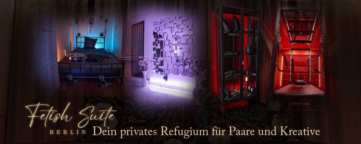 Sklave_EXKREMENTO (@3xkr3m3nt0) on Twitter photo Gestern, war ich kurz in der <a href="/FetishSuite/">Fetish Suite Berlin</a> , und es ist ein sehr schönes Apartment. Gerade für BDSM-Liebhaber ist es mit allem Ausgestattet, was das Herz begehrt.
Und als Fotolocation ist es sehr zu empfehlen, da es viele Möglichkeiten für verschiedene Setups bietet. Gestern, war ich kurz in der <a href="/FetishSuite/">Fetish Suite Berlin</a> , und es ist ein sehr schönes Apartment. Gerade für BDSM-Liebhaber ist es mit allem Ausgestattet, was das Herz begehrt.
Und als Fotolocation ist es sehr zu empfehlen, da es viele Möglichkeiten für verschiedene Setups bietet.