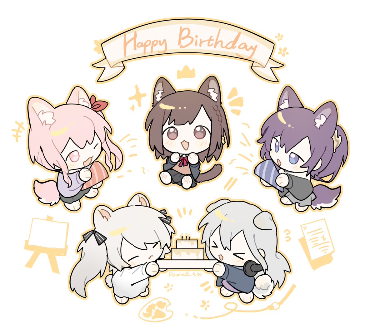 Dsimin0314's tweet image. #prsk_FA