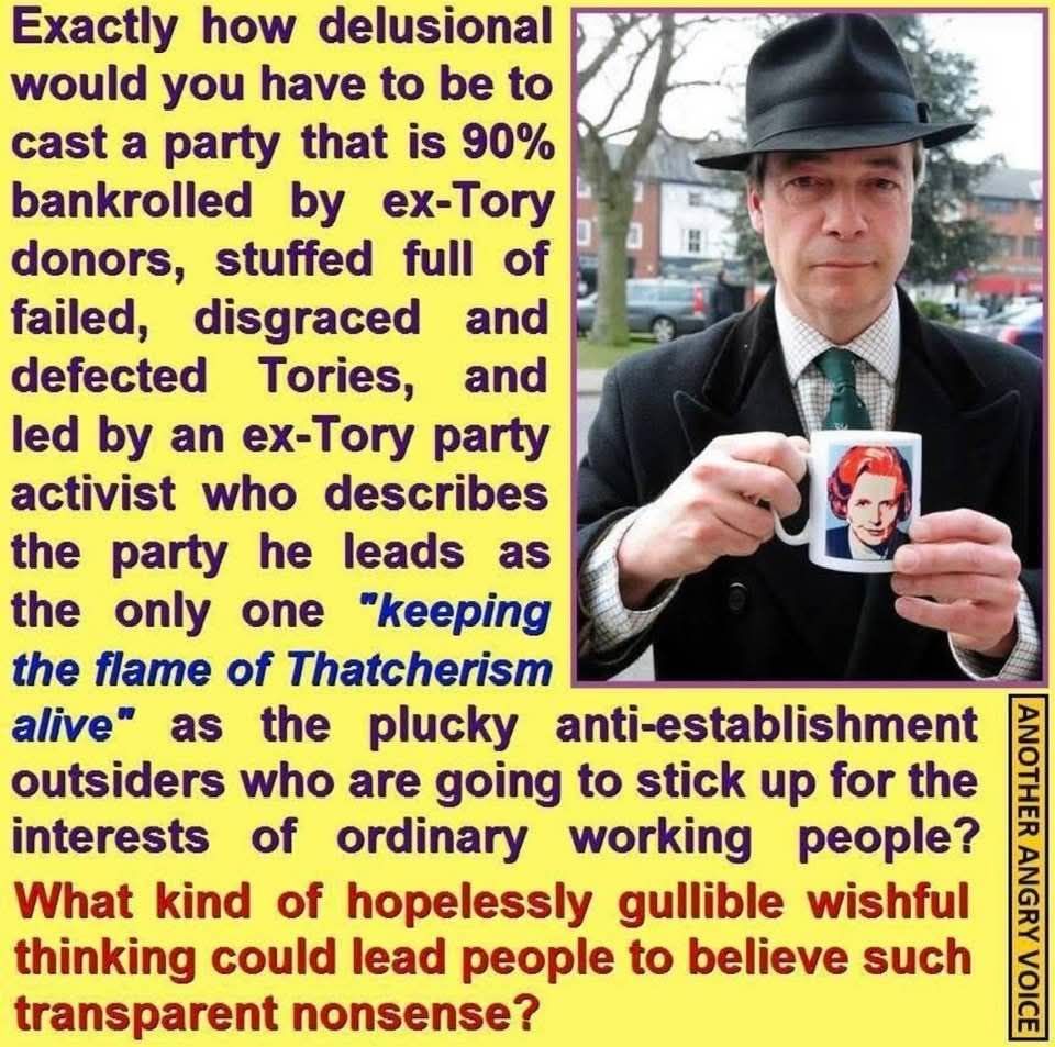 Saying what I think about #Reform UK