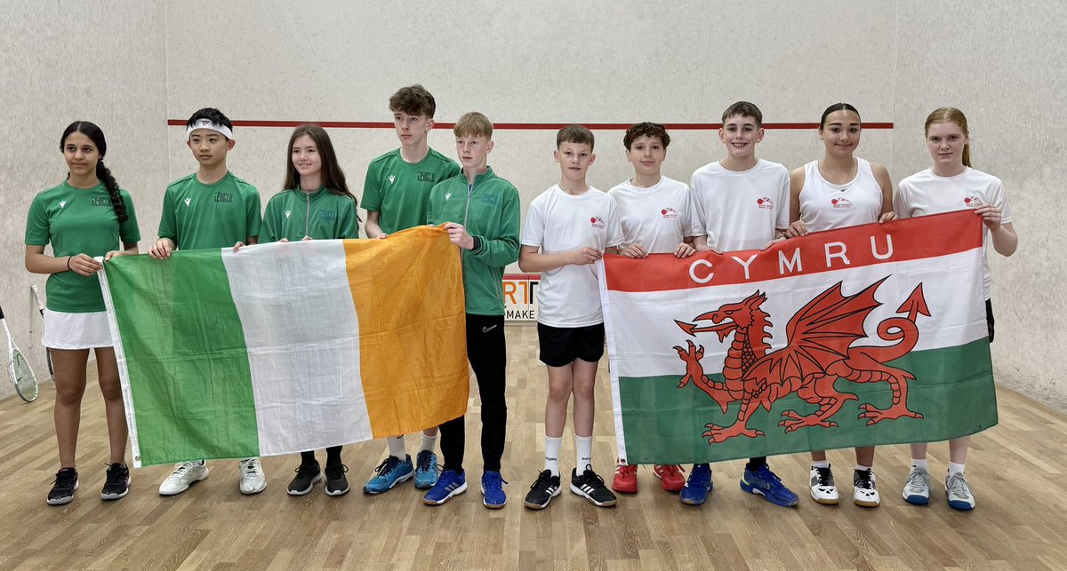 Sally Davis (@sallyellendavis) on Twitter photo First match of the day for the under 15’s against Ireland 🇮🇪. In the 9-16 play offs. Best of luck Team Wales 🏴 <a href="/sqwales/">🏴 SQUASH WALES</a> First match of the day for the under 15’s against Ireland 🇮🇪. In the 9-16 play offs. Best of luck Team Wales 🏴 <a href="/sqwales/">🏴 SQUASH WALES</a>