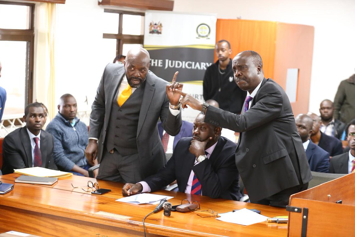 A leaked photo of wakili <a href="/wakiune/">Wakiune</a> pale small claims court akitetea client