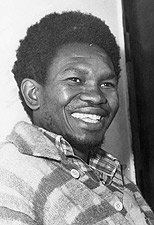 Ingoapele Madingoane (1950-1998) was a poet and activist known as Soweto's poet laureate. His famous poem is "Africa my beginning, Africa my ending".