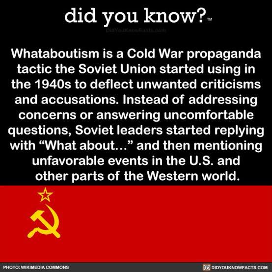 NalakaG's tweet image. #Whataboutism fits perfectly with Marxists and communists! They’ve been using it for decades to deflect legitimate criticism of their blunders.
