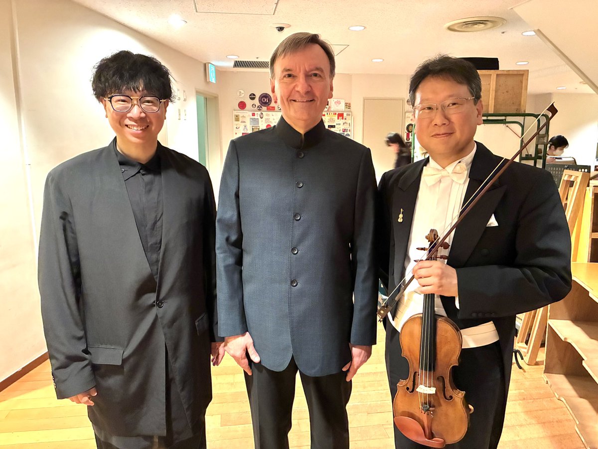 本日もご来場ありがとうございました。サー・スティーブン・ハフのアンコールはショパン:ノクターンop.9-2でした。
首席指揮者カーチュン・ウォンの次回の出演は5/24さいたま定期と5/25名曲コンサート（完売）です。ソニックシティは販売中！注目のマーラーお聴き逃しなく！
japanphil.or.jp/concert/202505…