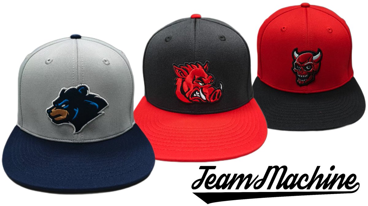 New game caps for Finnish national baseball team, Lappeenranta Razorbacks and Helsinki Devils. teammachine.fi Hats will be available through webshop sometime in June