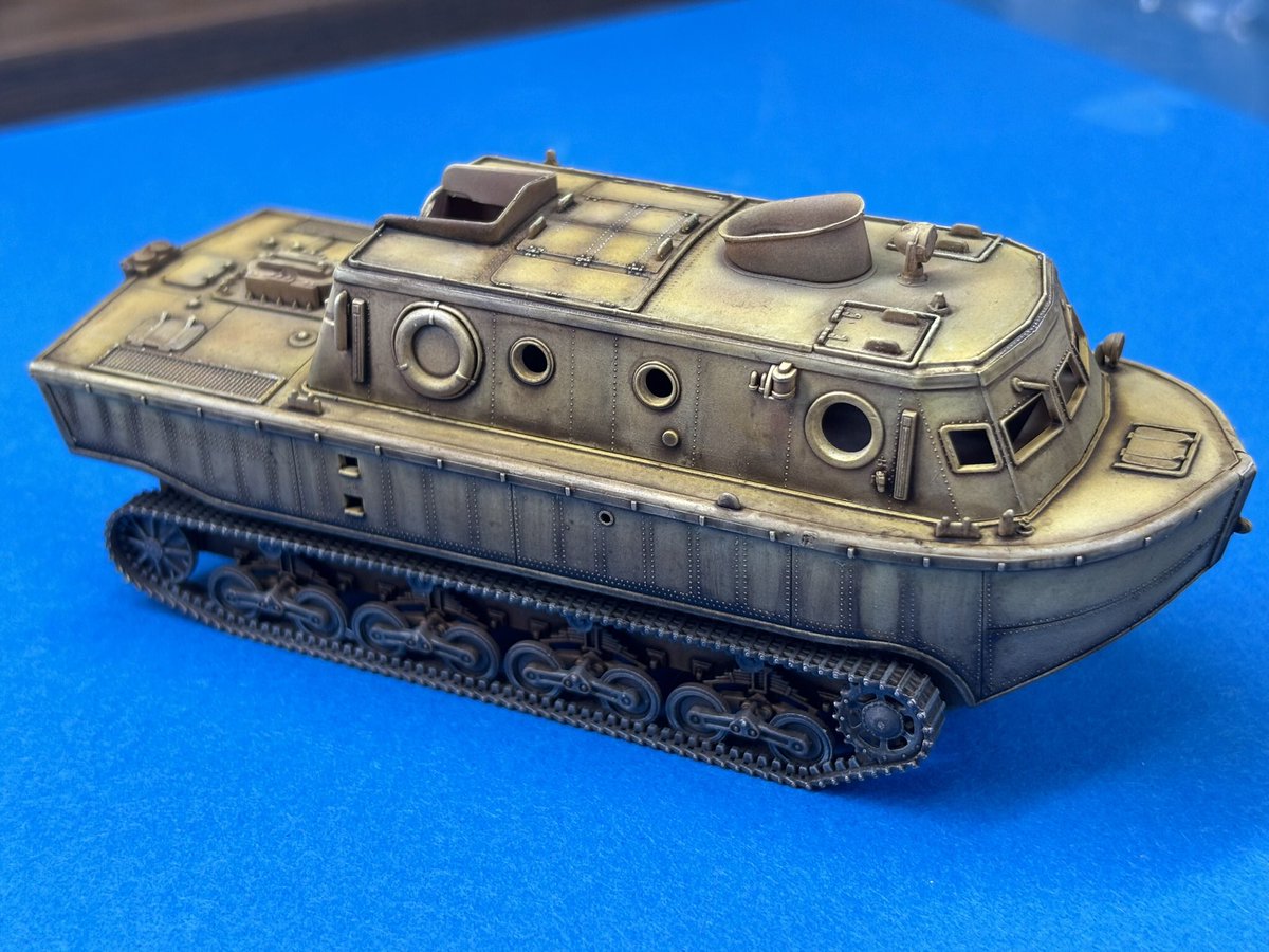 miniscal_hirota's tweet photo. 次のプロジェクト
ドイツ水陸両用トラクター初期型
#72scalemodel #ミニスケ #ミニスケール
#172scalemodel #172scalemodels
#panzer #scalemodel #scalemodelling https://t.co/csFlOvZujR