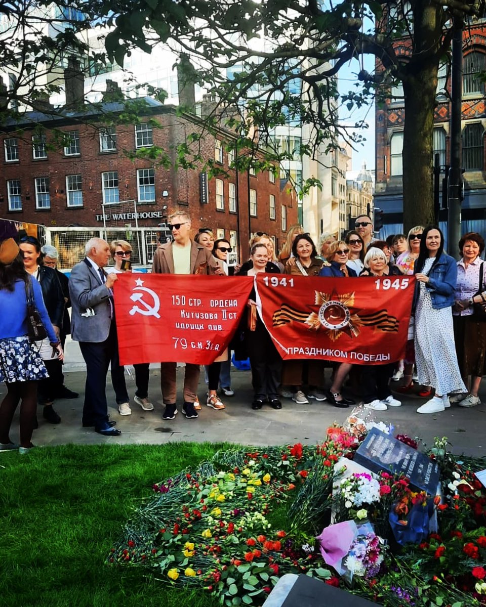 Victory Day Commemoration, St Peter's Square Manchester
#Victory80