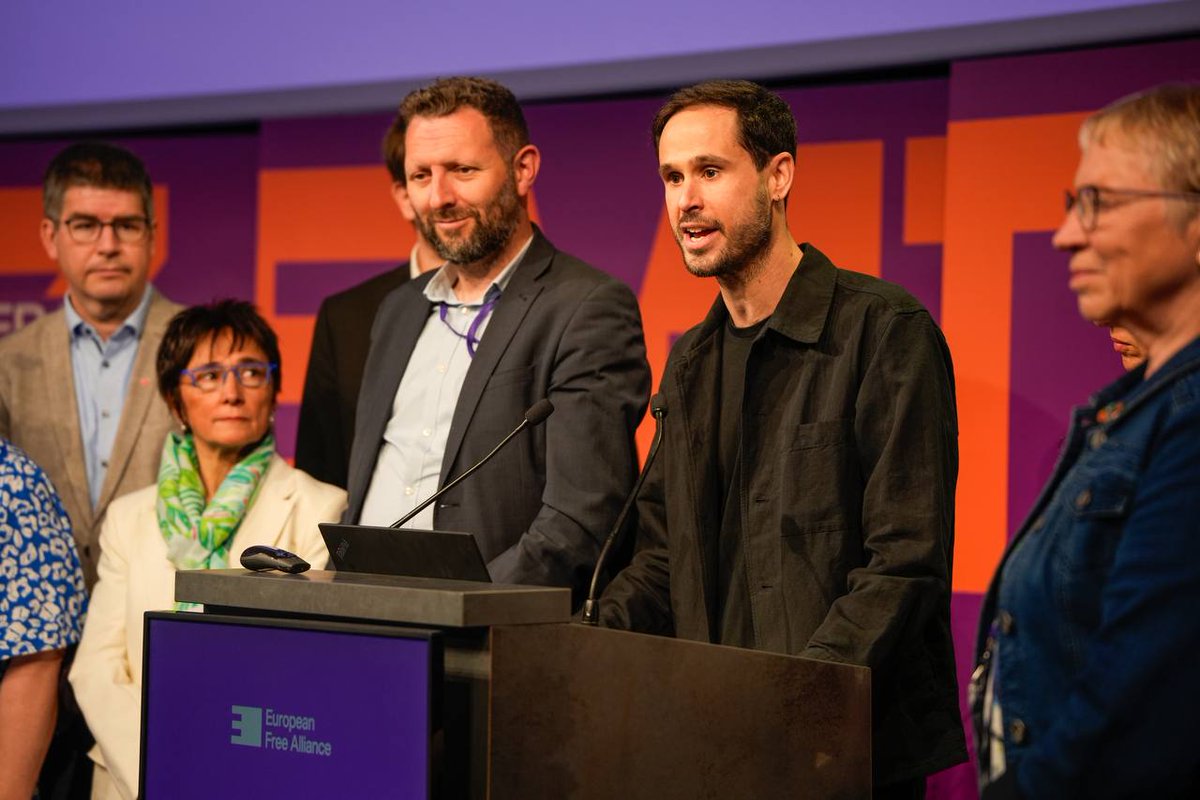 European Free Alliance (@efaparty) on Twitter photo <a href="/lorenalacalleA/">Lorena López de Lacalle</a> <a href="/alandsframtid/">Ålands Framtid</a> <a href="/Esquerra_ERC/">Esquerra Republicana</a> <a href="/Partitu_FemuAC/">Femu a Corsica</a> <a href="/fnpfryslan/">FNP Fryslân</a> <a href="/de_NVA/">N-VA</a> <a href="/NuevaCanariasBC/">Nueva Canarias BC</a> <a href="/pattoautonomia/">pattoperlautonomia</a> <a href="/PNazioneCorsa/">Partitu di a Nazione Corsa</a> <a href="/UDB__/">Union Dém. Bretonne</a> <a href="/Plaid_Cymru/">Plaid Cymru 🏴</a> Secretary General Oriol Cases remarked that all parties must unite, as political activities are tools for societies to be represented, innovative, and create a future.
EFA is focused on overcoming borders and sharing knowledge to create another Europe 🇪🇺
Let’s go!💜 <a href="/lorenalacalleA/">Lorena López de Lacalle</a> <a href="/alandsframtid/">Ålands Framtid</a> <a href="/Esquerra_ERC/">Esquerra Republicana</a> <a href="/Partitu_FemuAC/">Femu a Corsica</a> <a href="/fnpfryslan/">FNP Fryslân</a> <a href="/de_NVA/">N-VA</a> <a href="/NuevaCanariasBC/">Nueva Canarias BC</a> <a href="/pattoautonomia/">pattoperlautonomia</a> <a href="/PNazioneCorsa/">Partitu di a Nazione Corsa</a> <a href="/UDB__/">Union Dém. Bretonne</a> <a href="/Plaid_Cymru/">Plaid Cymru 🏴</a> Secretary General Oriol Cases remarked that all parties must unite, as political activities are tools for societies to be represented, innovative, and create a future.
EFA is focused on overcoming borders and sharing knowledge to create another Europe 🇪🇺
Let’s go!💜