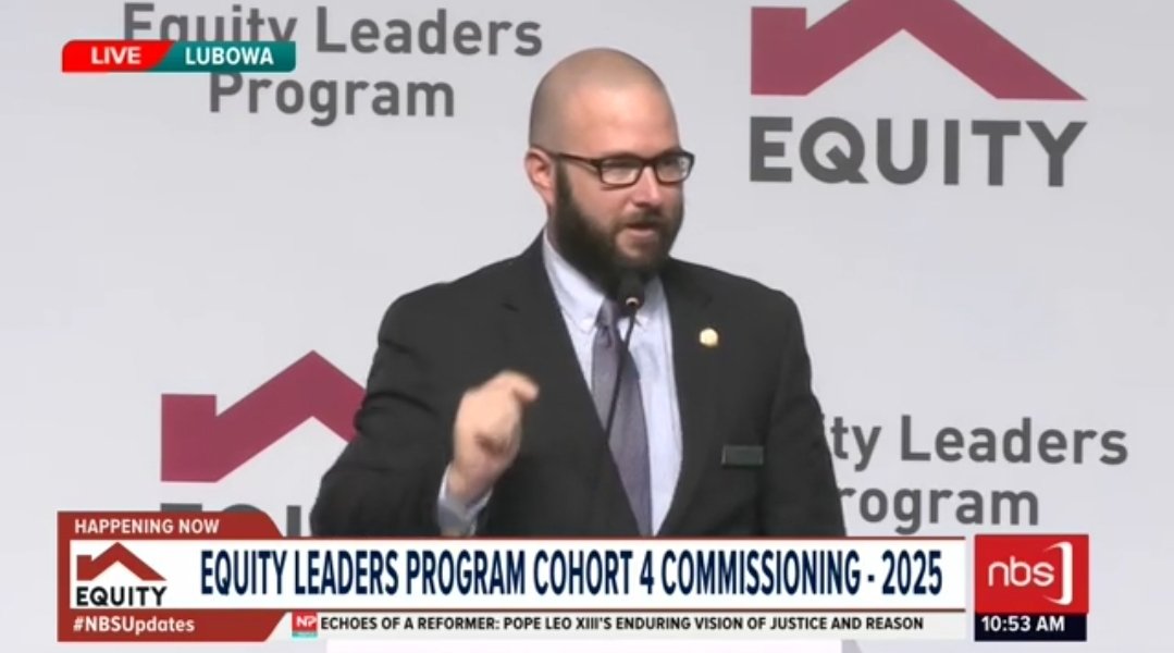 nbstv's tweet image. Dr. Jeremiah Pitts: As I go around talking to young people, I tell them we offer a business degree. One of the questions they often ask me is, ‘Can you be a Christian and a businessperson?

@UgEquityBank 

#ELPUganda2025 #EquityBankUganda #NBSUpdates