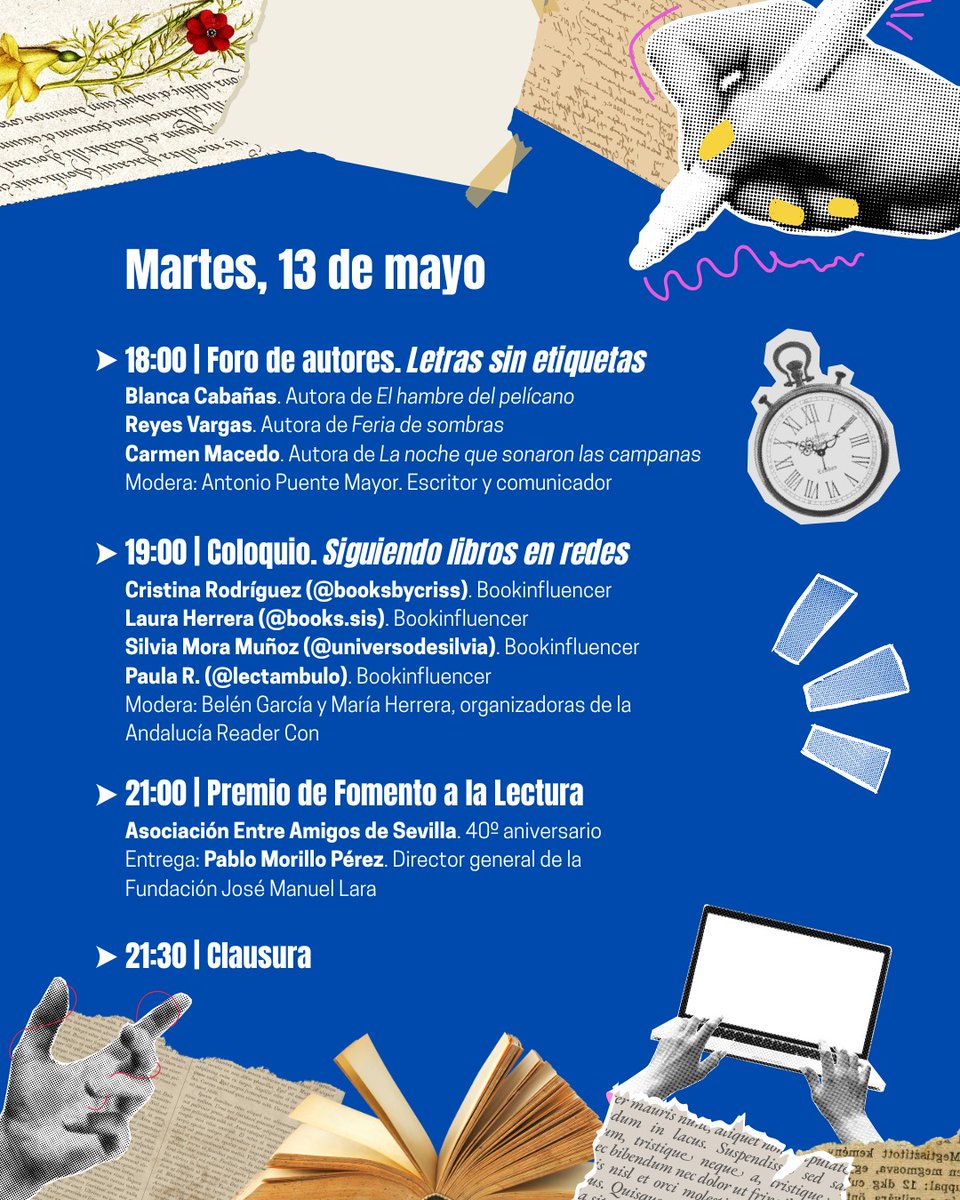 Este lunes 12 de mayo, a las 17.45 horas, arranca LETRAS EN OFF. Encuentro Nacional de Literatura en Sevilla. Hablaremos de clásicos y de nuevos formatos y tendremos a autores que presentarán sus últimas novelas. No te pierdas esta cita en la <a href="/FundacionVMMP/">Fundación VMO</a>. ¡ES GRATIS!