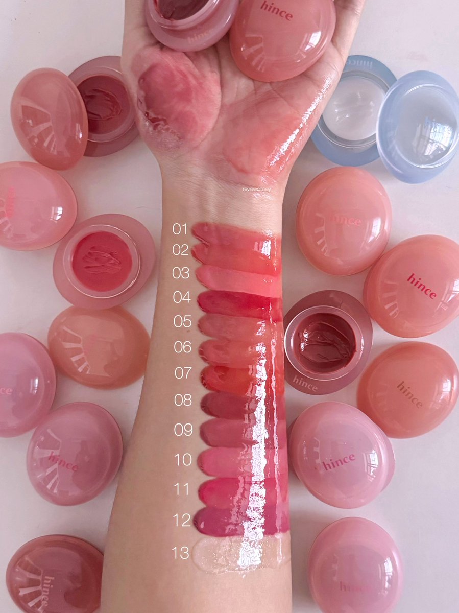 สวอทครบ 13 สี hince glow dewy ball✨🎀 ฉ่ำมากกกกก ใช้ได้ทั้งแก้มทั้งปาก ถังหูลู่ในร่างคนนน ไม่หนึบด้วยย