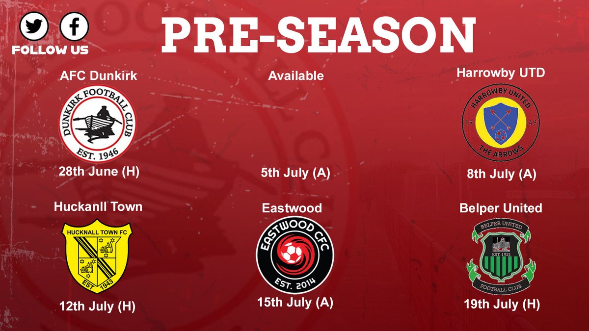 We know, the season has only just finished...
We are looking for an away friendly on the 5th July, has to be away though, if you can host then please let us know.