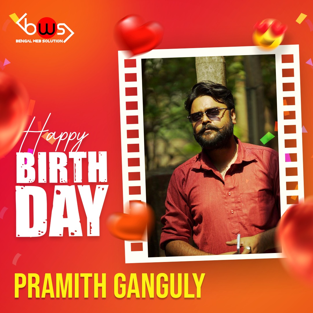 BengalWebS's tweet photo. Happy Birthday, Pramith Ganguly!
May your day be filled with laughter, love, and the company of those who make your heart smile. Wishing you a year ahead that's as genuine, inspiring, and full of light as you are.

#happybirthday #birthdaycelebration #pramithganguly https://t.co/KrEiiNopzY