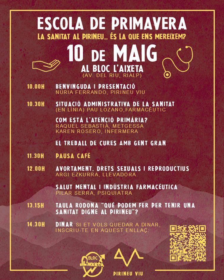 Comencem l'Escola de Primavera a l'Aixeta de Rialp. Gràcies per acollir-los!