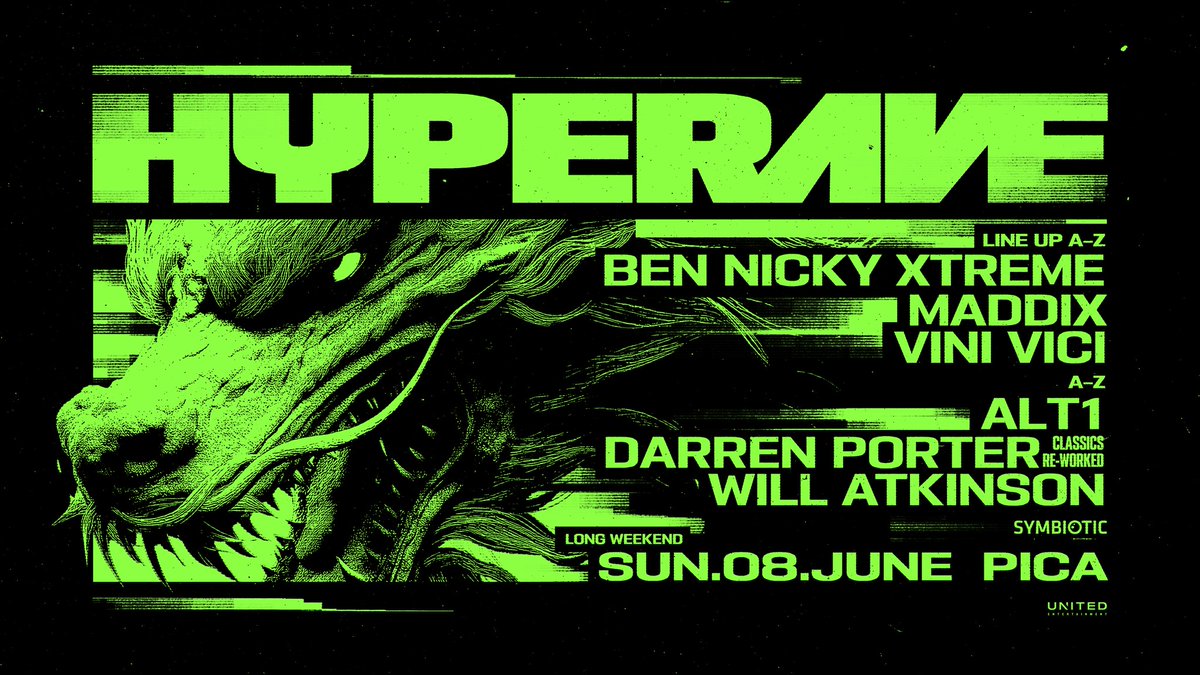 💥 MELBOURNE, brace for impact! Symbiotic brings its explosive HYPER production to Melbourne for the very first time, lighting up the city with a night of pure, hard-hitting energy.⚡ 

A no-holds-barred night of lasers, bass, and chaos.
Don't miss this🎟️tblink.to/Hyperave25