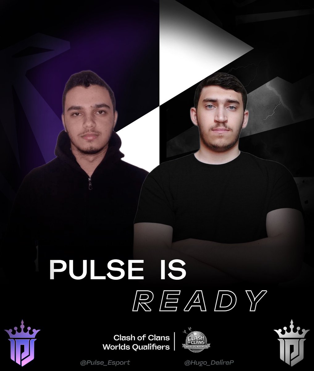 Pulse Warriors and Pulse Esport are ready for the May qualifiers for the GL World Championship 💜🤍