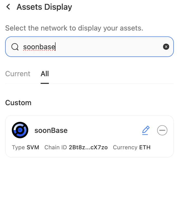 akshatwts's tweet photo. guide for switching to soonbase or @soon_svm too on @TokenPocket_TP wallet (since y'all keep asking)
1. open tokenpocket app
2. tap the network button at the top (prolly says sol or eth rn)
3. go to "assets display" in the menu
4. search for "soonbase" in the search bar
5. select soonBase from the custom networks list
done. you're now on soonbase mainnet
network details if you need them:
- type: svm
- chain id: 2Bt8z...cX7zo
- currency: ETH
literally takes 10 seconds lmao
wallet ready = now you can trade all those tokens