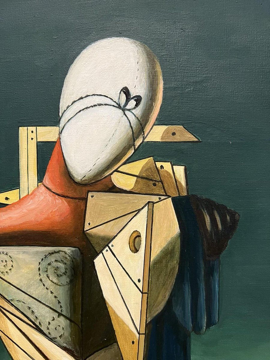 Anubi_Inpw's tweet photo. Giorgio de Chirico 

Il Trovatore https://t.co/7I2WR40U9Z