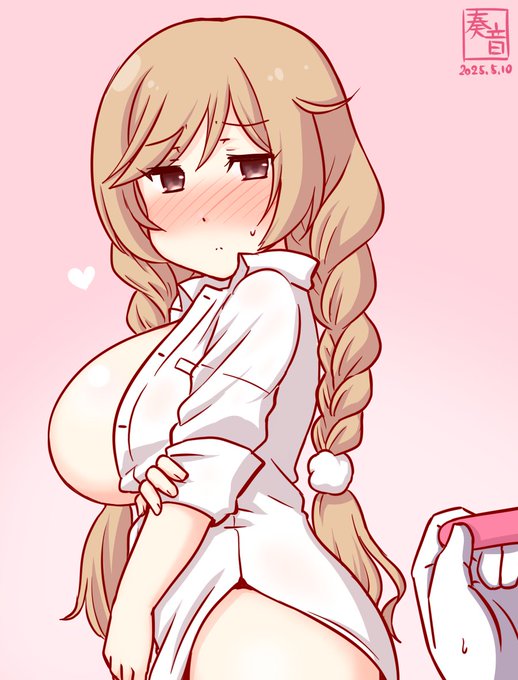 「穴を空けてしまって…申し訳ありません///」 #艦これ版真剣お絵描き60分一本勝負_20250510 #峯雲