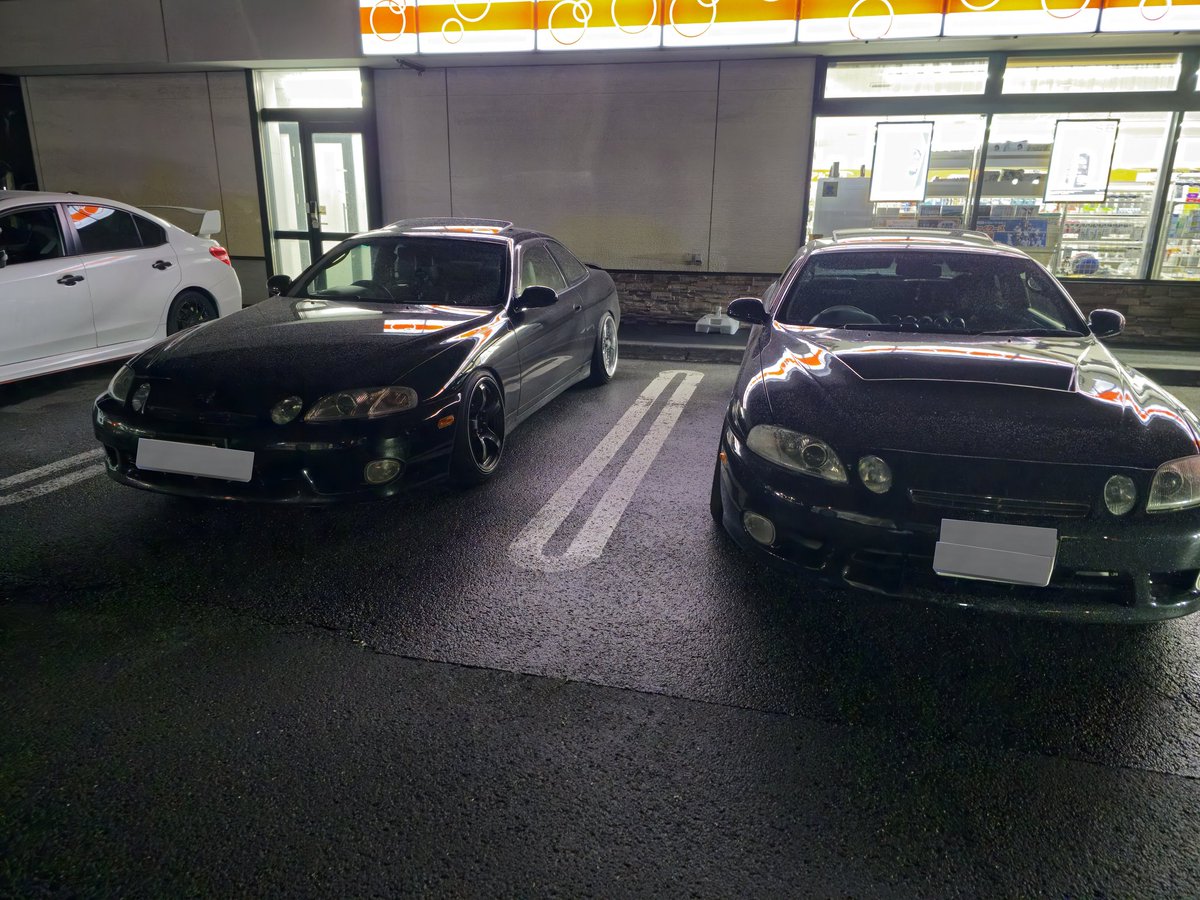北海道のソアラ乗ってる子に並べてもらった😺