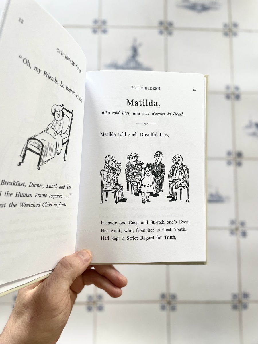 corjesupress's tweet image. Hilaire Belloc's Cautionary Tales for Children is now available.
corjesupress.com/products/cauti…